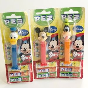 New Lot 3 PEZ DISPENSER Disney Mickey Mouse Clubhouse GOOFY MICKEY DONALD Candy